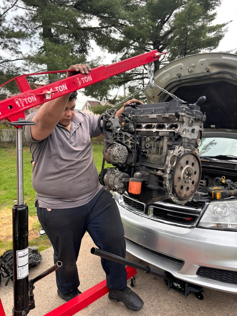 Reemplazo profesional de motor